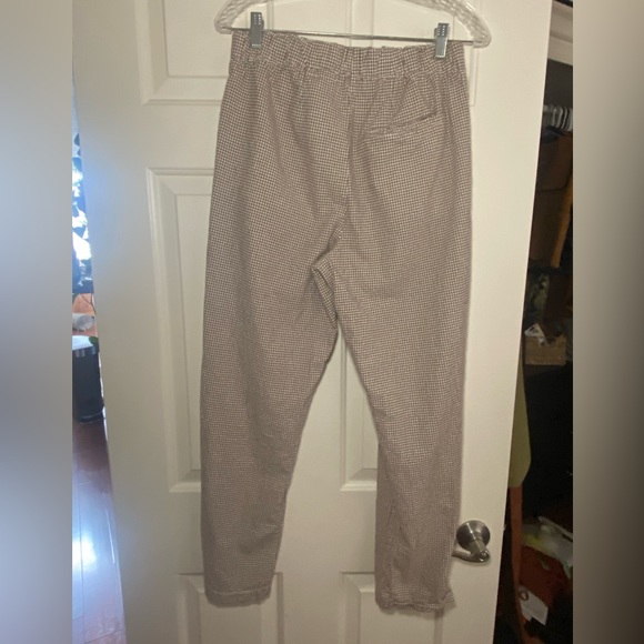 Free People Brown and White Chinos Size M - Picture 2 of 4